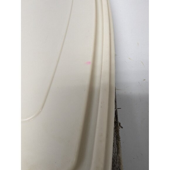 Vintage Rubbermaid Large 17 Cup #7 Rectangle Container Almond Lid B - Picture 6 of 8